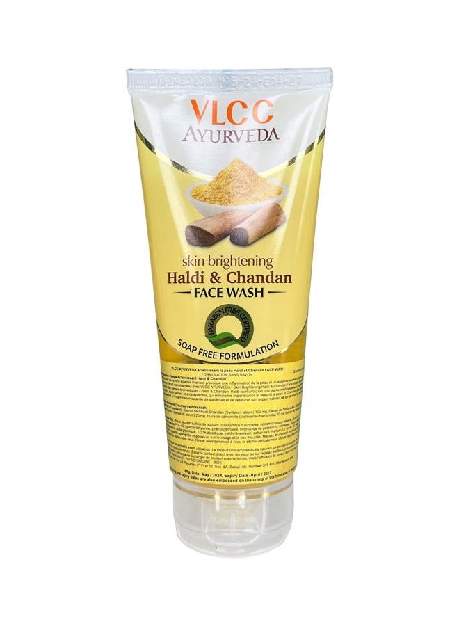 VLCC Ayurveda Skin Brightening Haldi And CHandan Facewash, 100ml, multi - Image 3